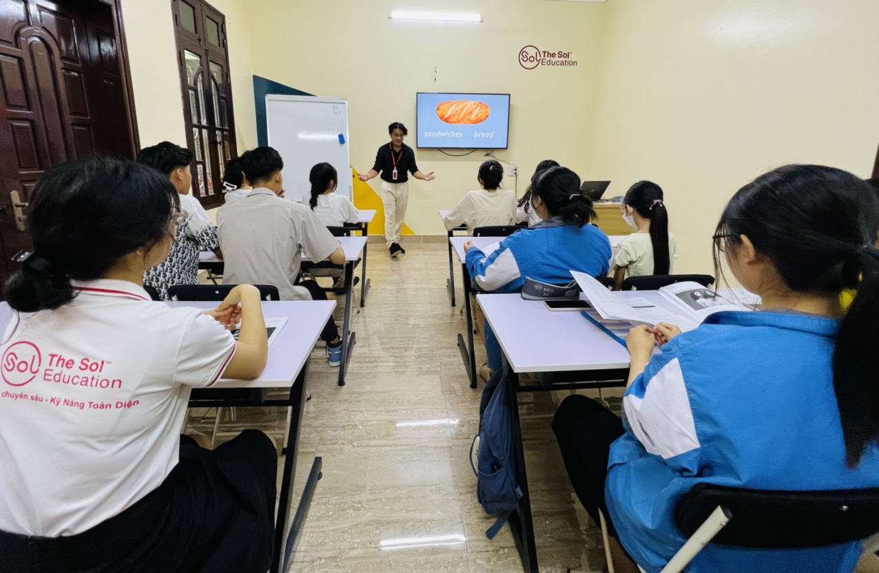 The SOL Education Luyện thi IELTS sĩ số nhỏ, CHẤT LƯỢNG CAO