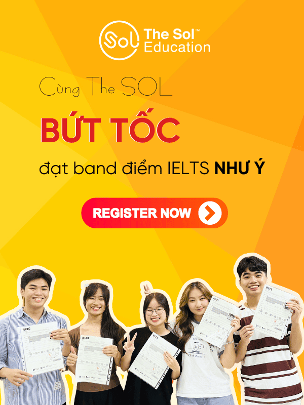 Bứt tốc IELTS cùng SOL